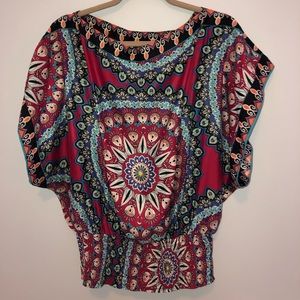 Rampage patterned top
